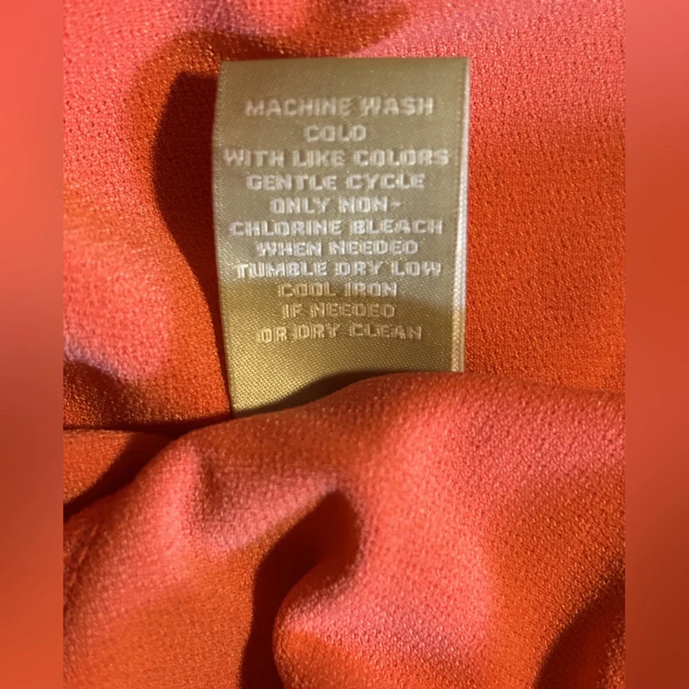 NWT Elegant Coral Bell Sleeve Top Size XL - Picture 5 of 7